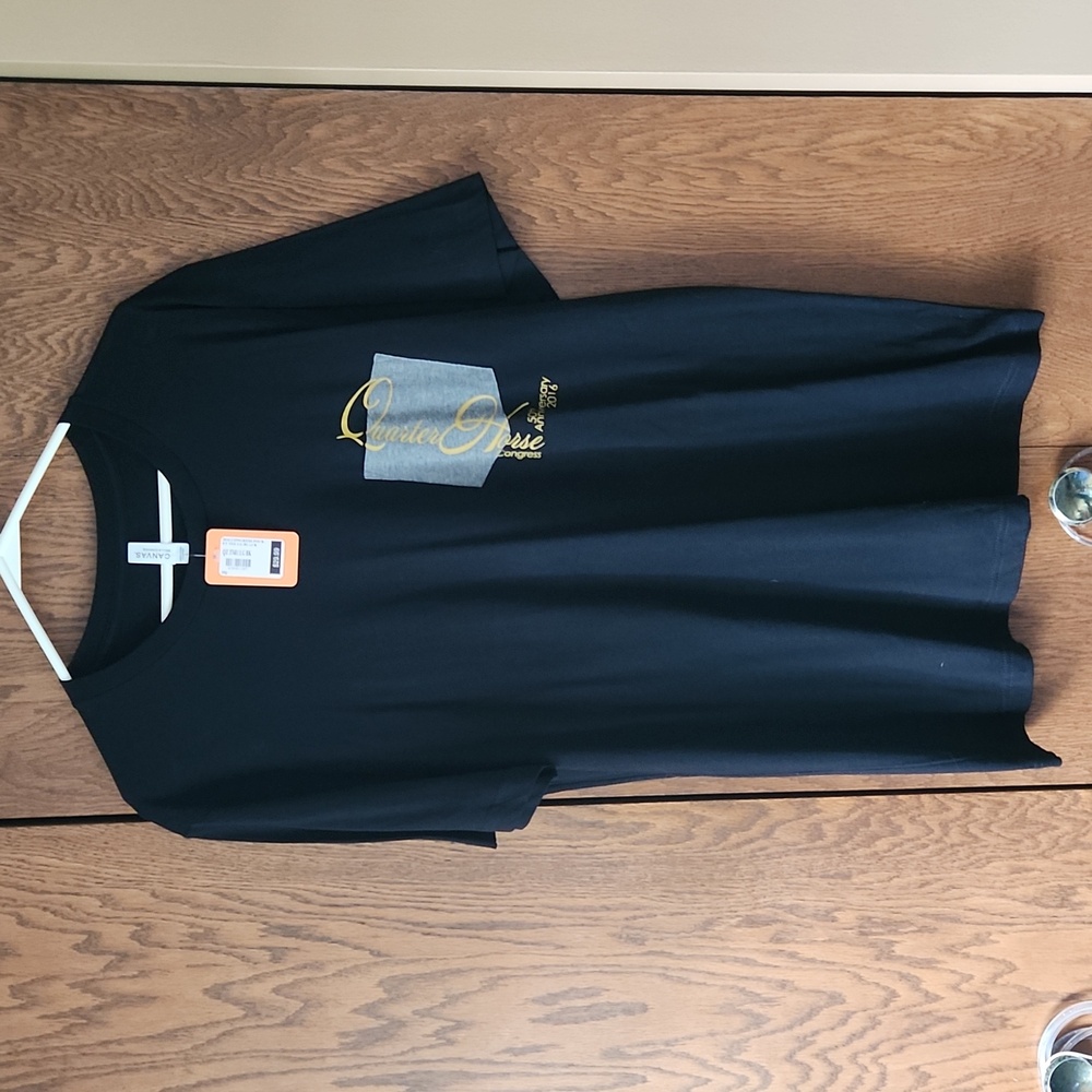 New Black Quarter Horse Anniversary Tshirt